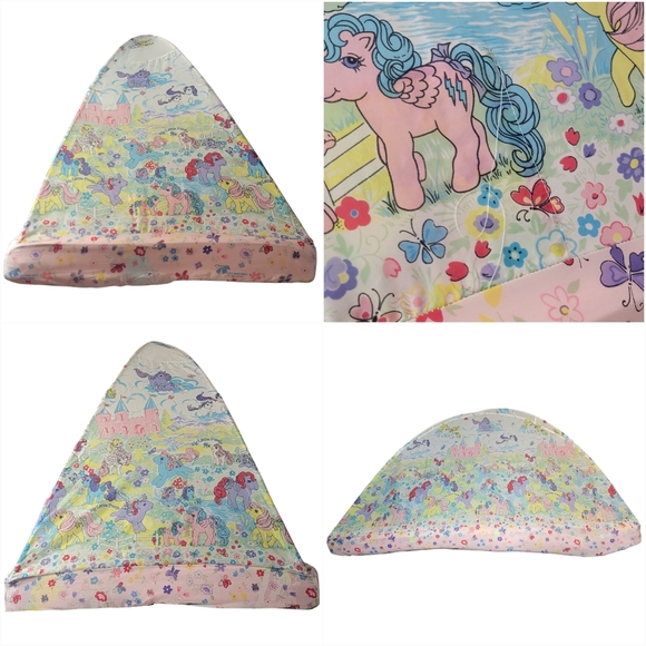My Little Pony Hide N Sleep Play Tent for the Bed Twin Size - Hasbro 1985 READ** - Picture 10 of 11
